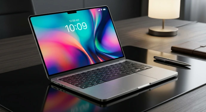 “gaming laptop open display”